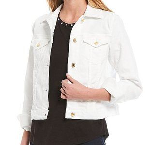 Michael Kors White Denim Jacket